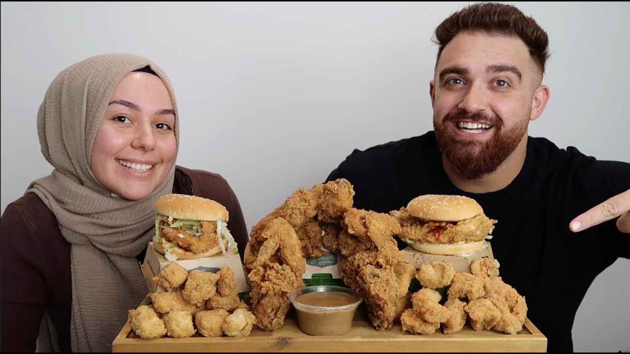 FRIED CHICKEN MUKBANG | FRIED CHICKEN PIECES, BITES AND WINGS!