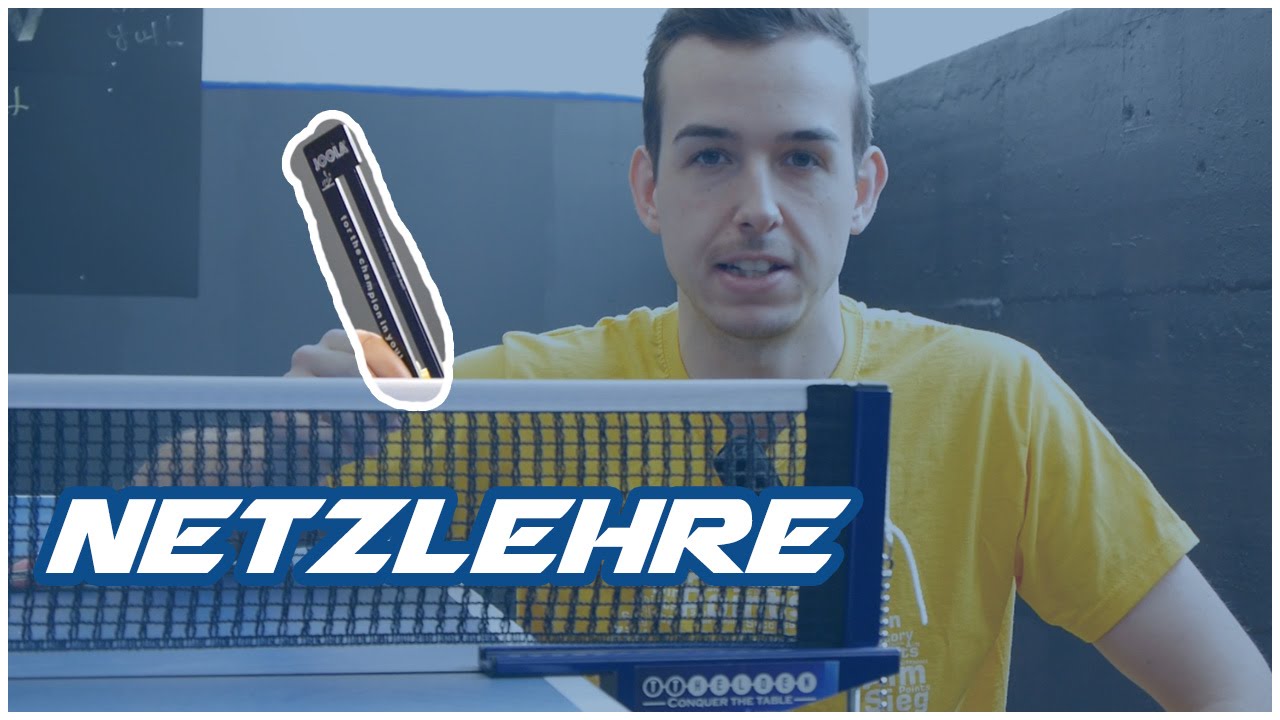 Tischtennis Netzlehre - Funktionen Höhe, Spannung & Belagdicke - TT Helden