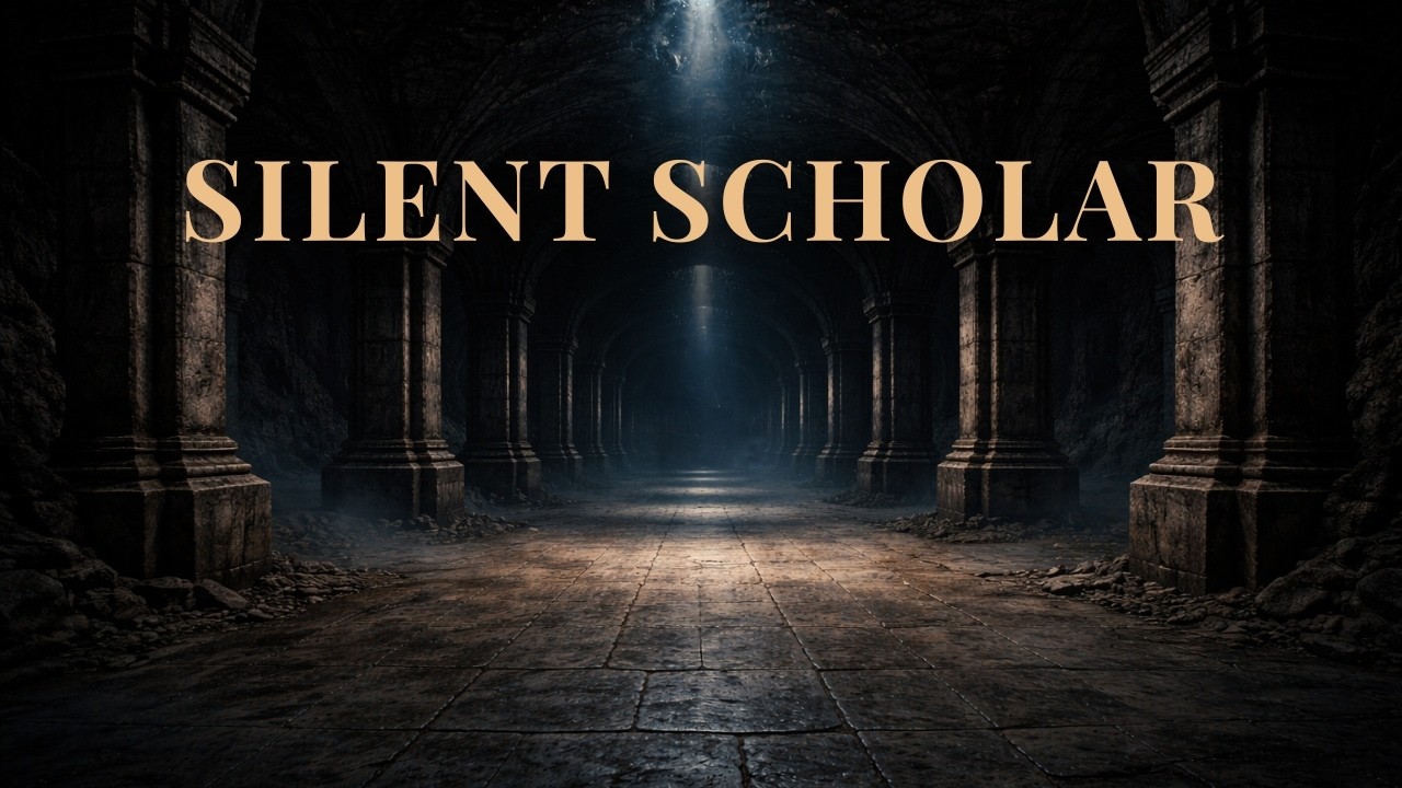 Deep Focus Study Music – Silent Underground Library | Dark Academia Work & Study Session (2 Hours)