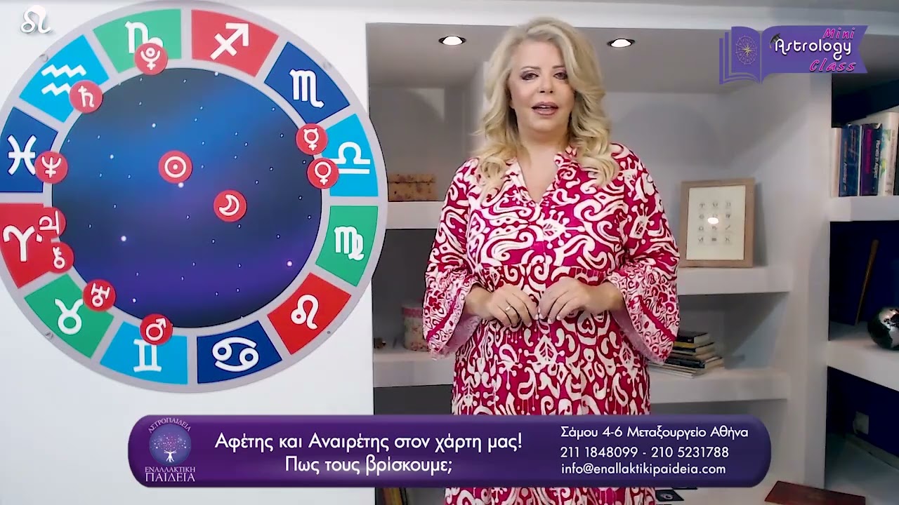 Mini Astrology class - Αφέτης και Αναιρέτης - Πως τους βρίσκουμε; advanced lessons