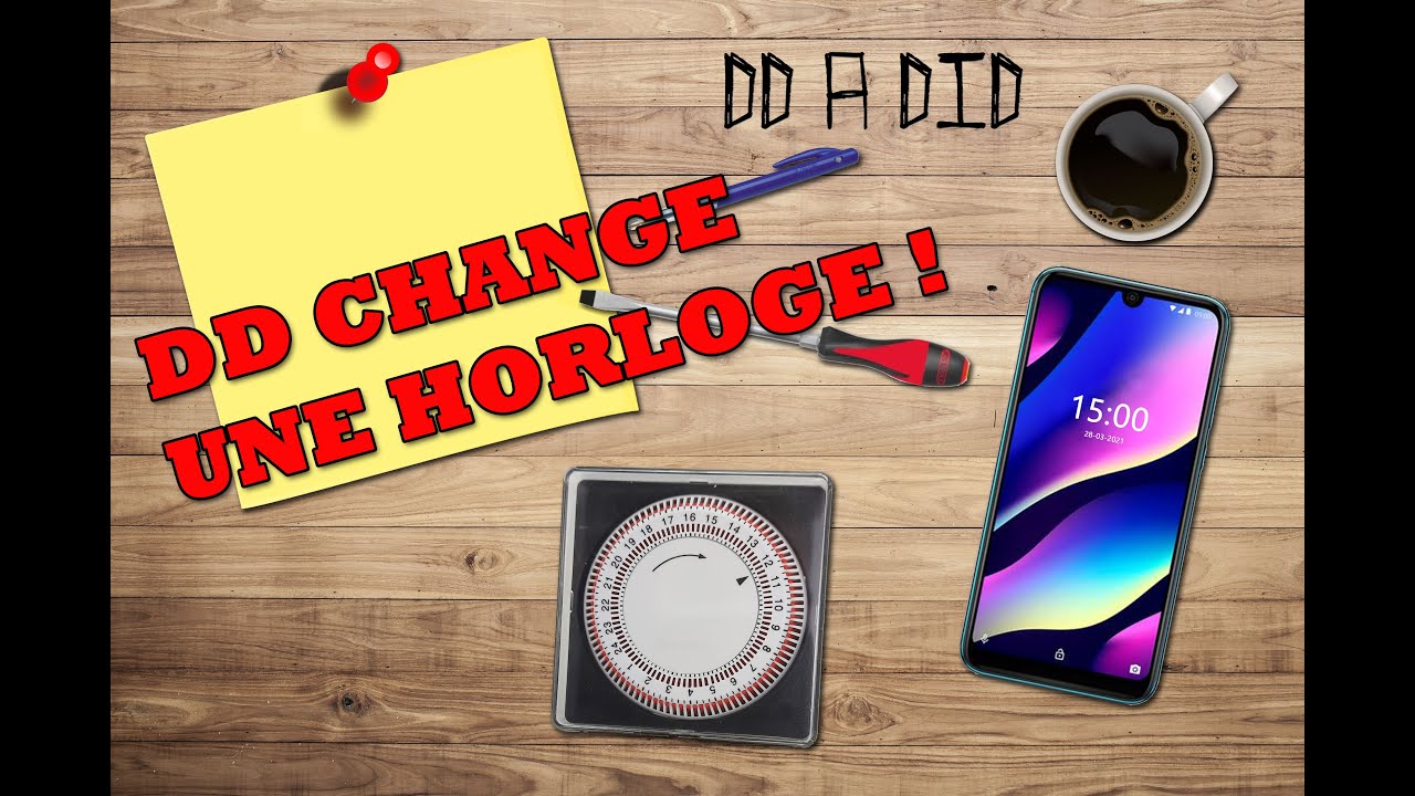 DDADID  : DD change une horloge encastrable
