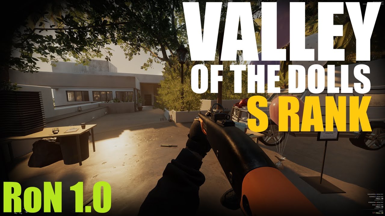 Ready or Not 1.0 Solo S Rank No Mods on Voll Health House / Valley Of The Dolls