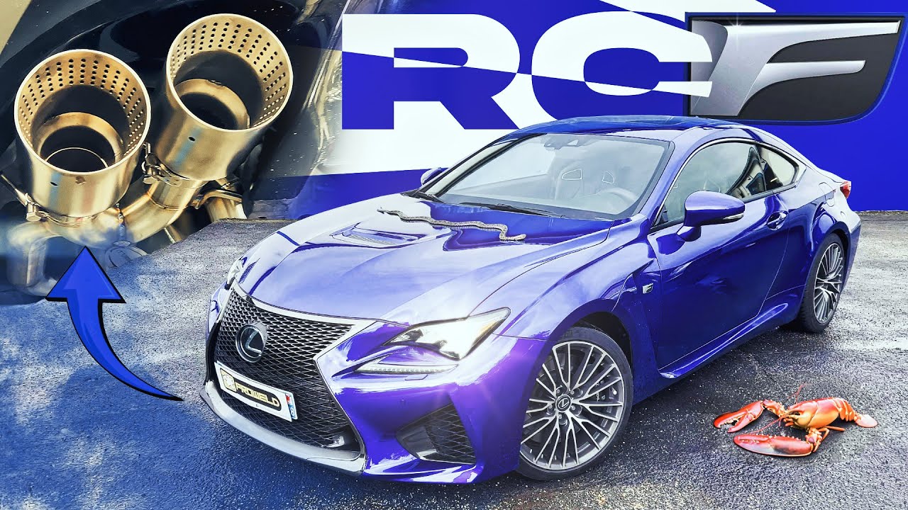 LEXUS RCF.. ON DIT OUI!!!!!!! UNE VOITURE QU'ELLE EST BIEN ET QU'ELLE EST BIEN!