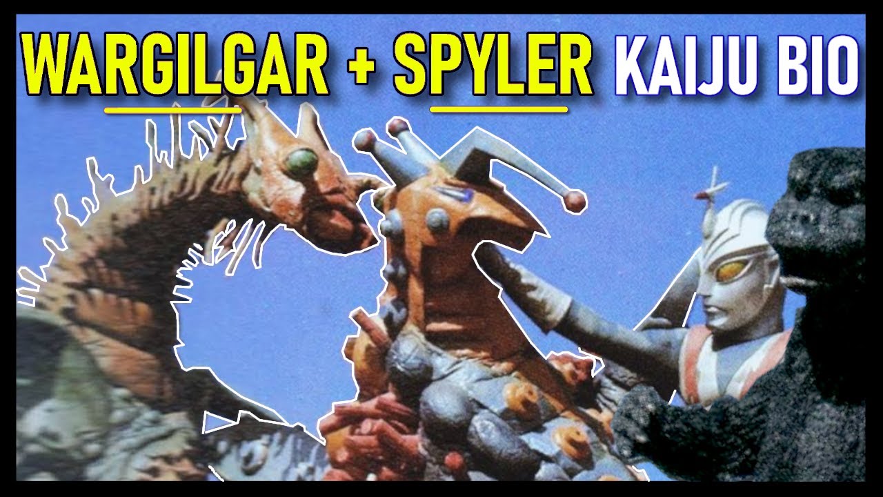 Godzilla's Forgotten Foes - Wargilgar & Spyler Kaiju Bio (Zone Fighter Monster Profile)