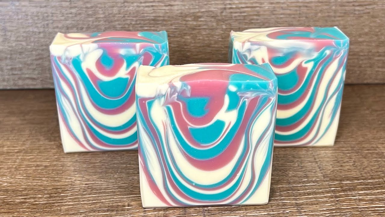 Cold Process Soap Making “Zebra Stripes”