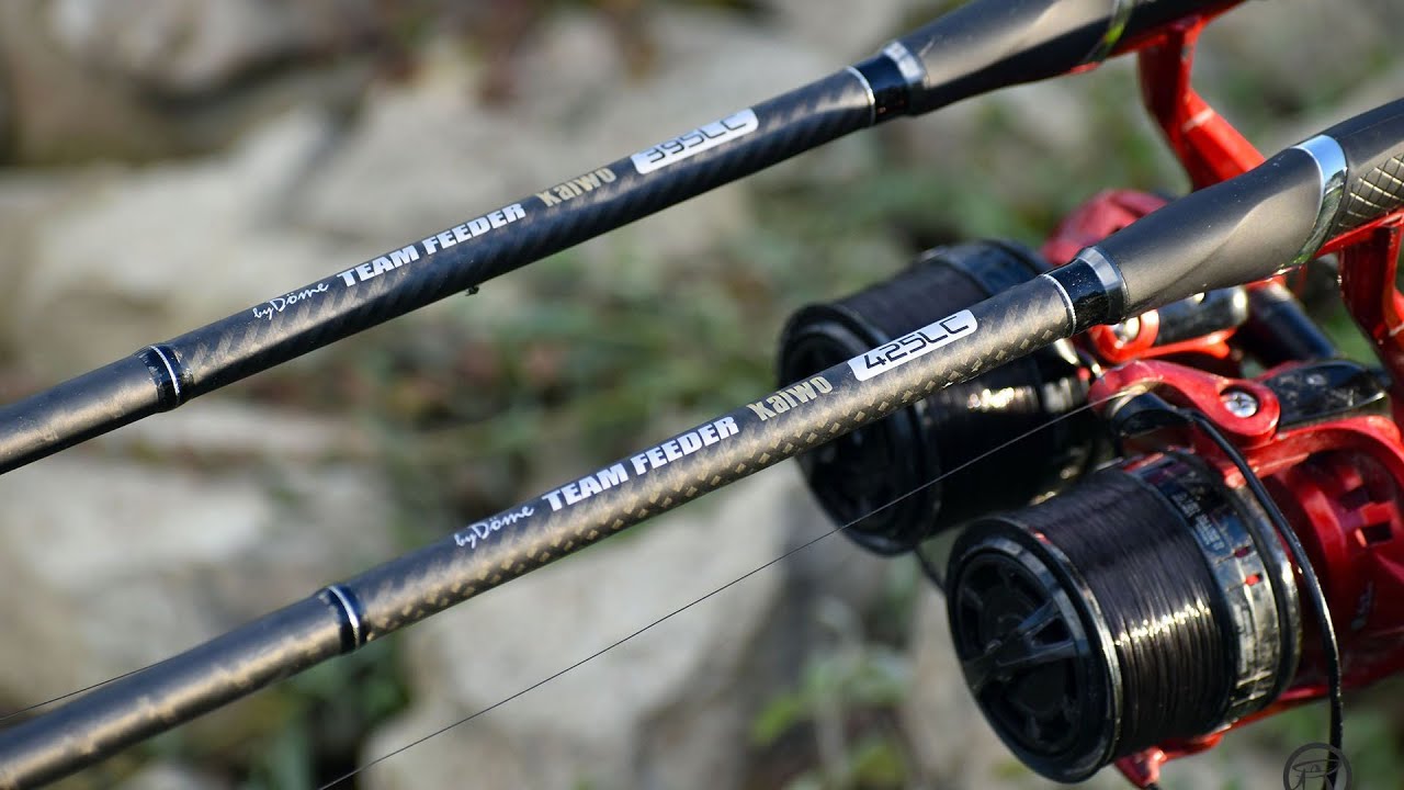 Nové feederové pruty na daleké hody až 180 metrů: By Döme Team Feeder Kaiwo Long Cast #rybaření