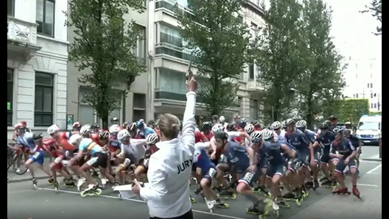 European Inline Skating 2024 Oostende Marathon Senior Men