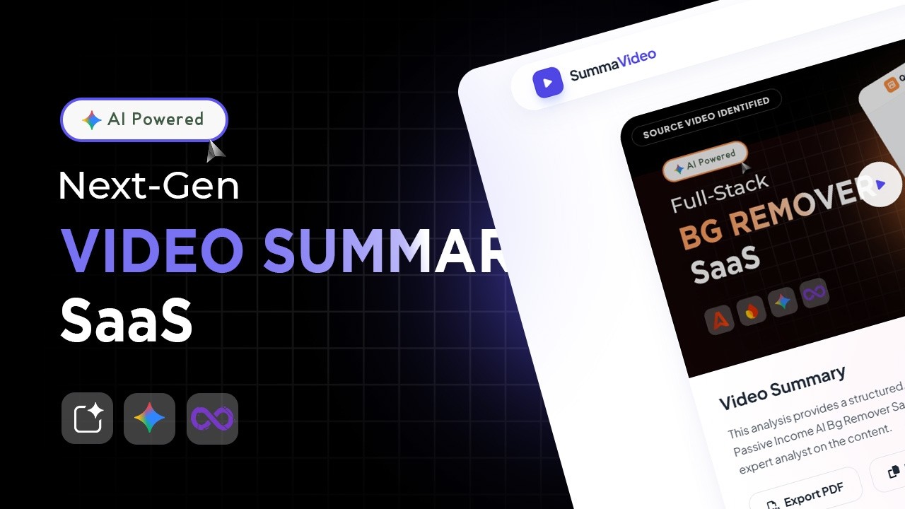 Create an AI Video Summarizer SaaS with ZERO Coding (Free Hosting)