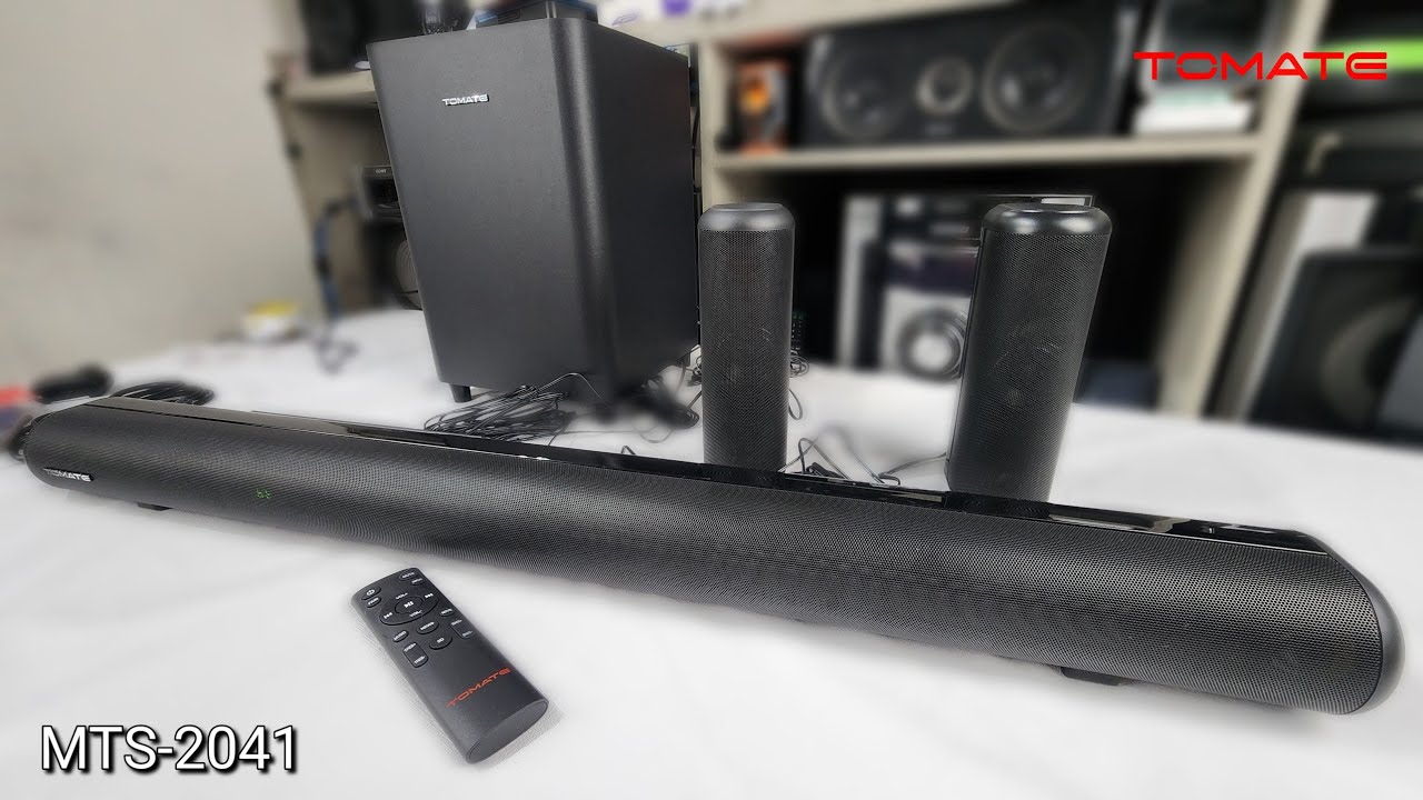 Unboxing (desembalando) TOMATE MTS-2041