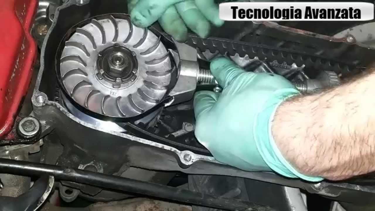 Smontaggio del variatore senza la pistola pneumatica METODO ALTERNATIVO
