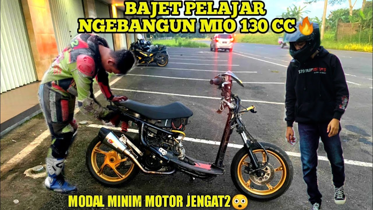 RIVIEW MIO 130 CC Cocok Untuk Harian dan Sirkuit || Riview Spek dan Harga BORE UP Motor 130 CC