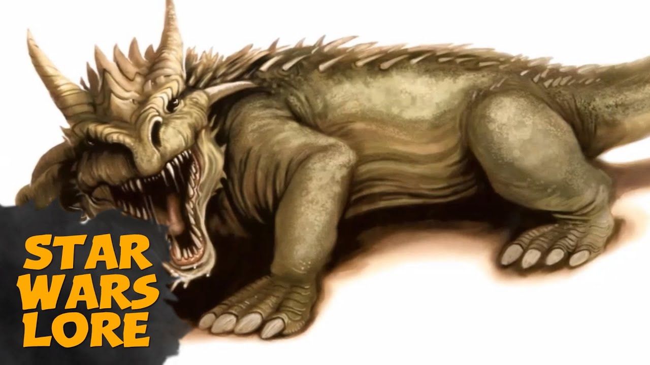 Something you don't want to encounter unprepared, the Krayt Dragon | Star Wars Animals