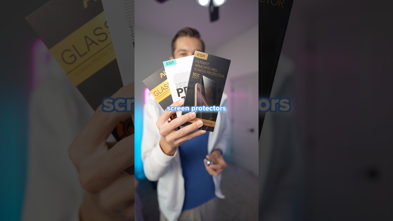 DON&rsquo;T buy the wrong iPhone screen protector😀#iPhone