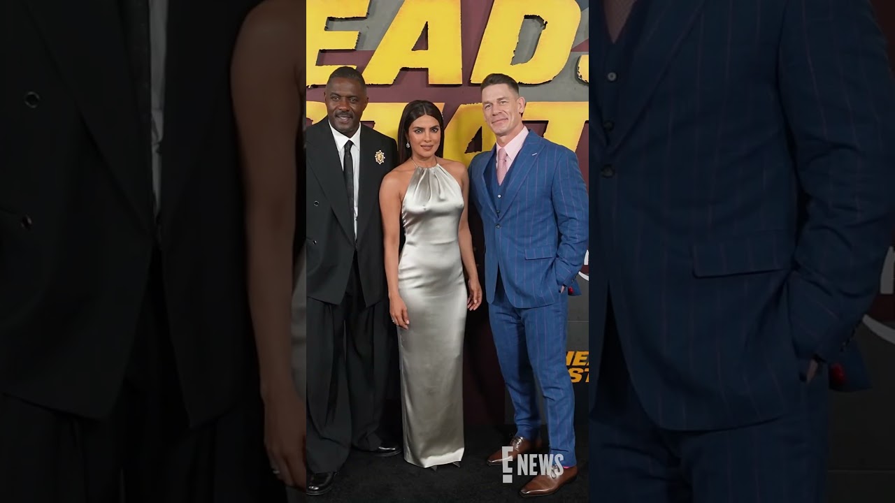 Priyanka Chopra, John Cena, and Idris Elba arrive at Amazon's 