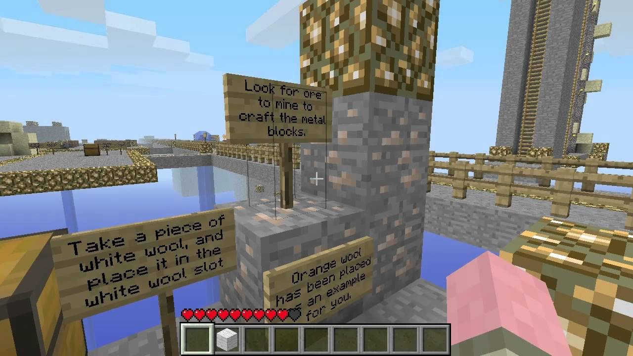 Minecraft Dad [Ep57] Super Hostile Map (Part 1: Training)