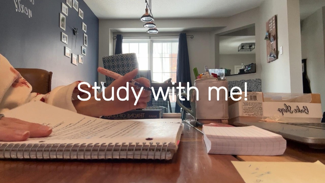 Study with me!┃15 minutes (no music, ambient noise)