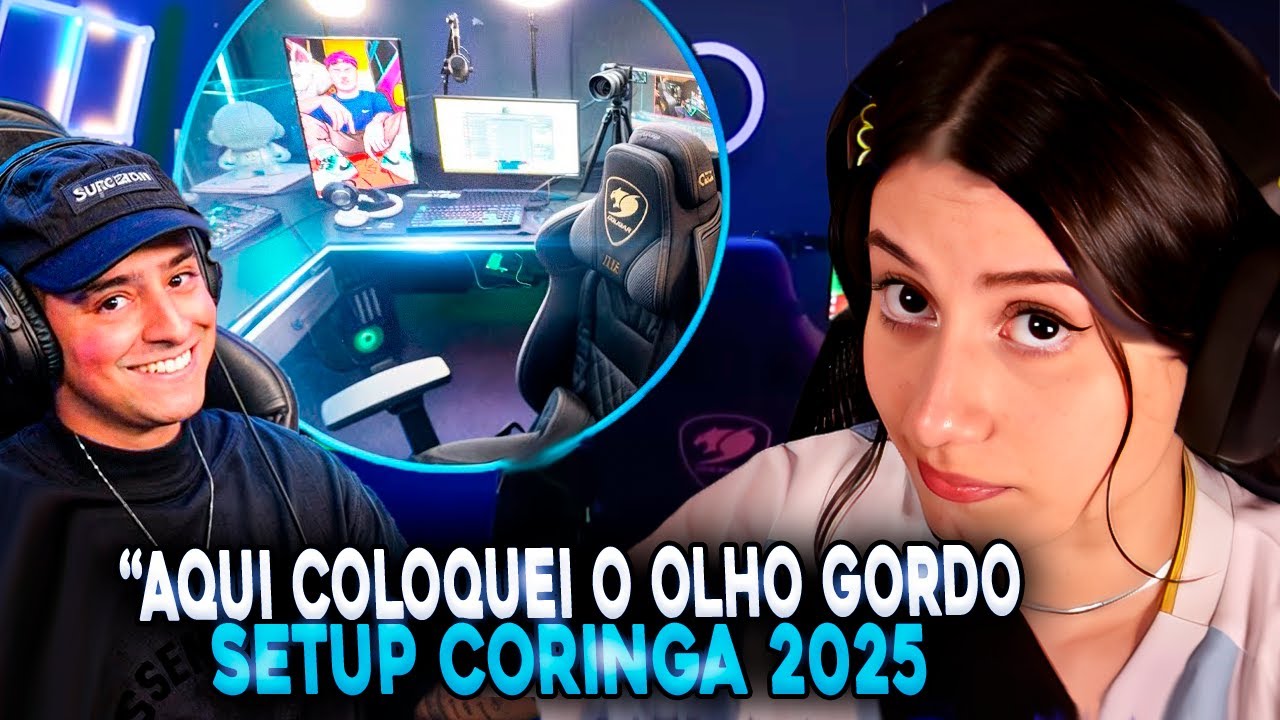 YAYAH REAGE: MEU NOVO SETUP GAMER DE 2025 - LOUD CORINGA | Yayah Clipes