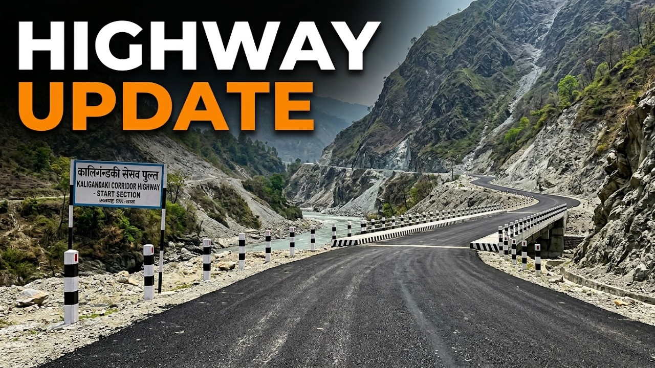 Kaligandaki Corridor Highway Update 🇳🇵|Kokhetar&ndash;Dhansi&ndash;Hadaha Road Journey|Kaligandaki Corridor Rod