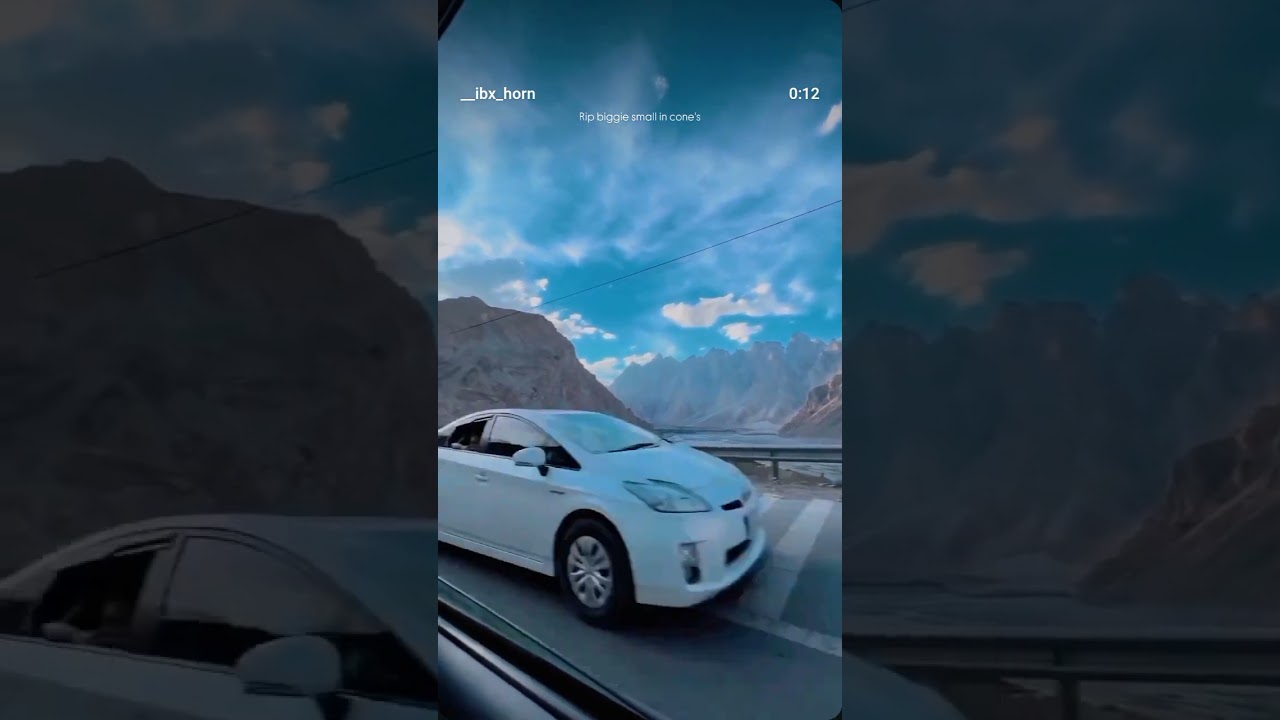 Passu cones, Gojal valley