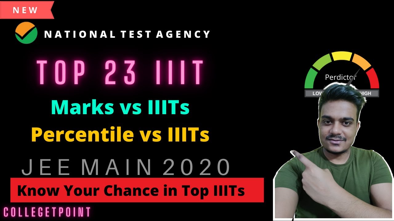 Top IIITs Marks vs Cutoff vs Percentile | JEE MAIN 2020 | Marks vs Rank vs Percentile 2020