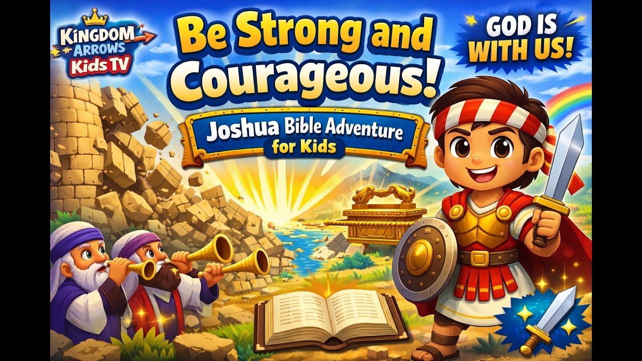 Joshua the Brave Leader | Animated Bible Adventure for Kids