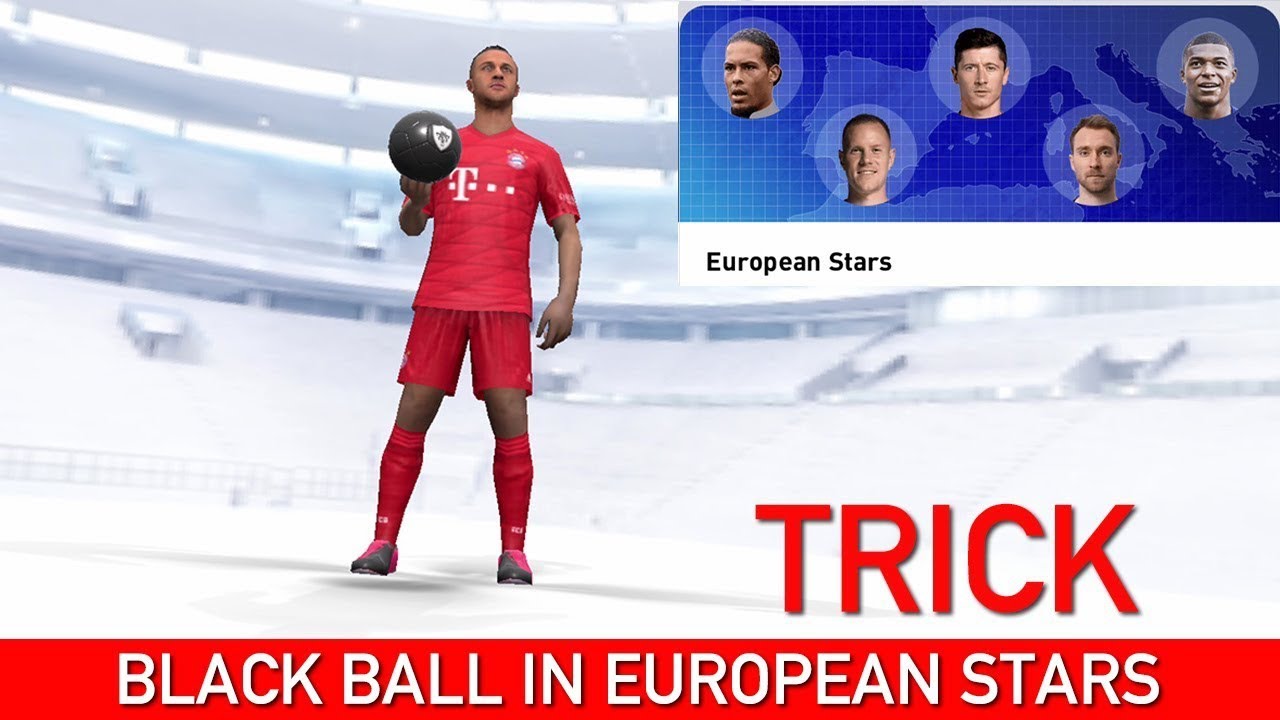 PES mobile 2020 black ball trick