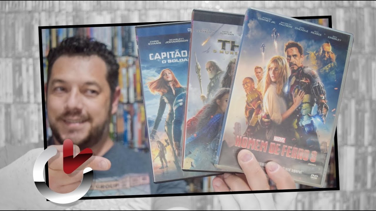FILMES DA MARVEL - FASE 2 (DVD/BD)