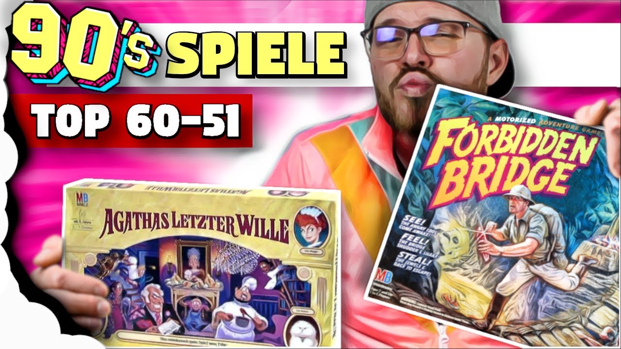 Die besten Brettspiele der 90er Jahre | Top 60 - 51