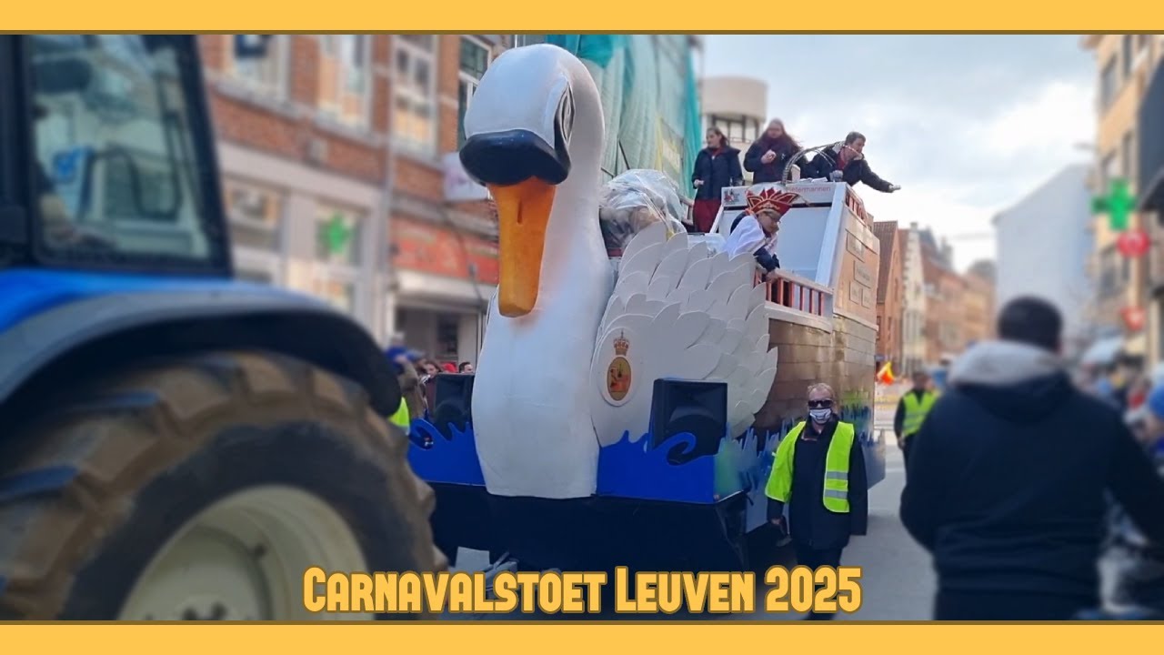 Volledige Carnavalstoet Leuven 2025
