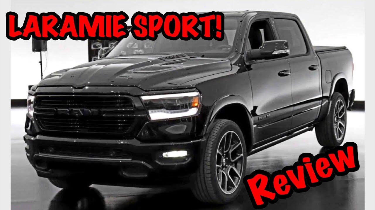 ALL NEW 2019 RAM 1500 LARAMIE SPORT REVIEW! *BLACK OUT PACKAGE*