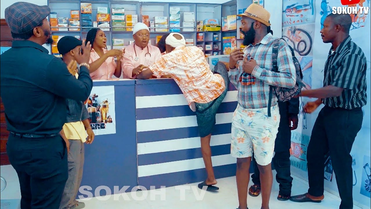 HEALTH CENTER- GATHERING OF ENEMIES- Sokoh, Mog, Oga Bassey,  Ziggy, Olodo.
