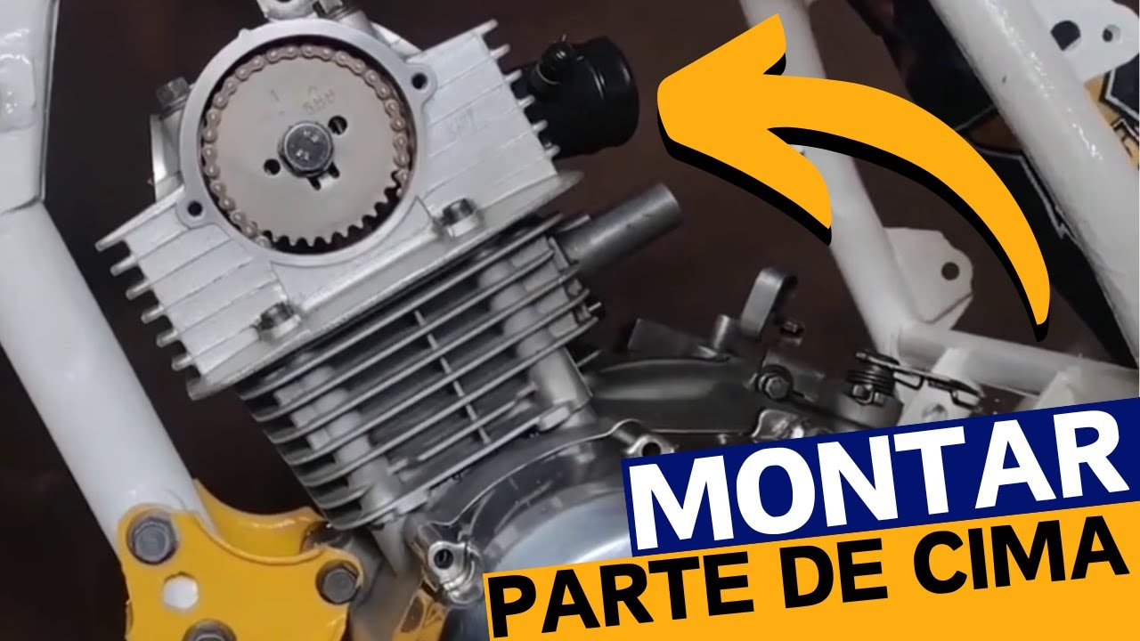 Como montar a parte de cima do motor da Ybr125/Xtz125/Factor125/TTR125.