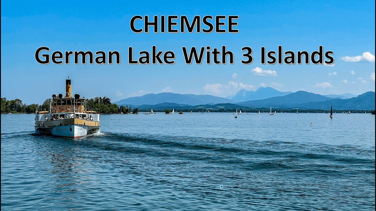 Chiemsee | Bavarian Lake with 3 islands | Daytrip from Munich | Indian couple in Germany