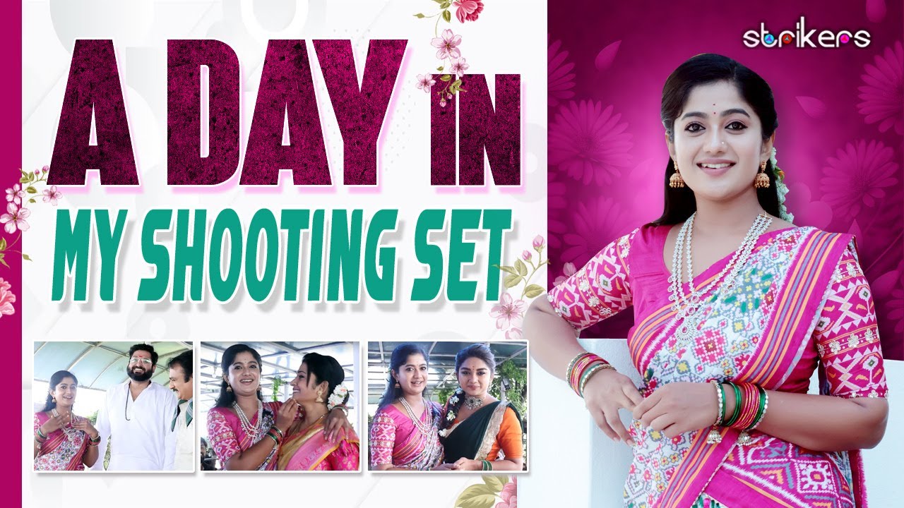 A Day In My Shooting Set || Soundarya Reddy || Soundarya Reddy Vlogs || Strikers