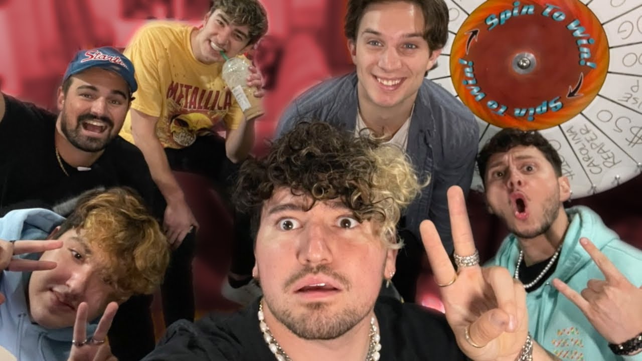 Spin The Wheel Of DARES For $5,000! Ft. Reggie Webber, Christian Seavey & More!
