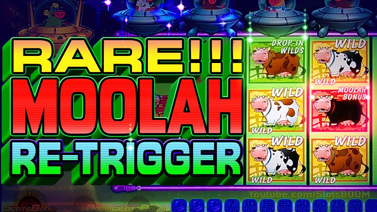 RARE!!! MOOLAH RE-TRIGGER IN BONUS!!! 260+ GAMES BIG WIN BONUS - NEW INVADERS SLOTS