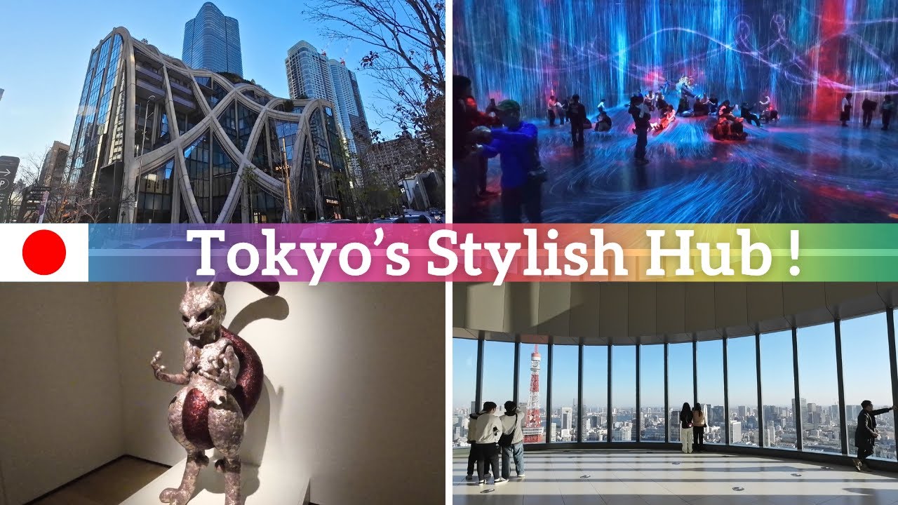 【Azabudai Hills】 Explore Tokyo’s Stylish Hub for Art, Food & Shopping!