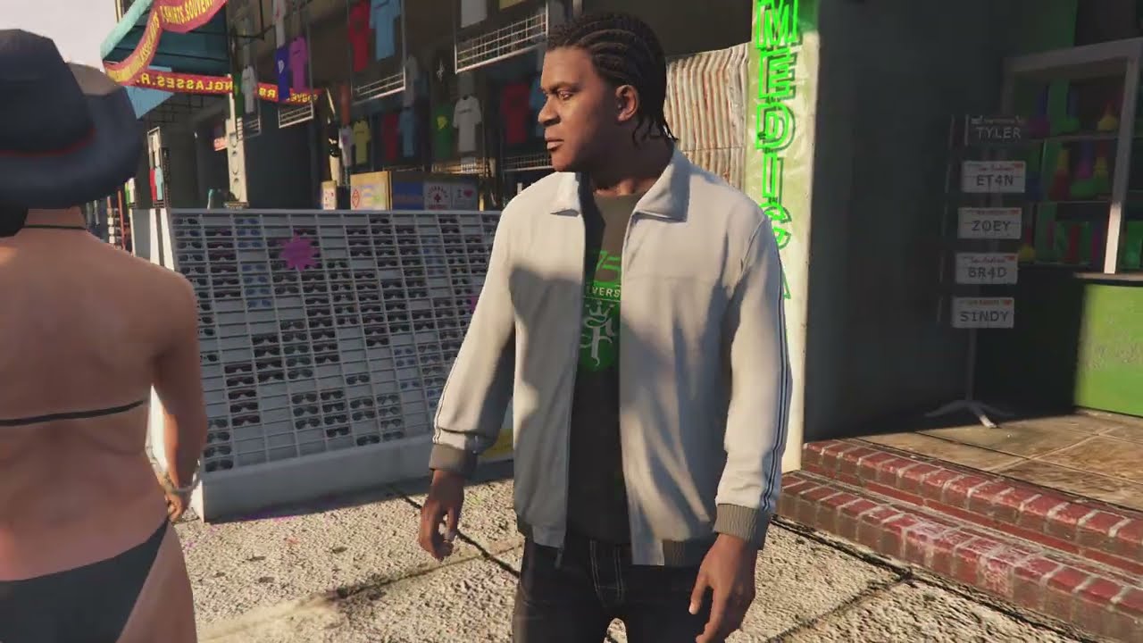 Grand Theft Auto V PS5 Free-roam Gameplay 
