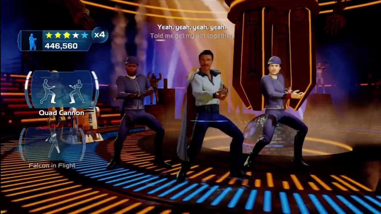 Kinect Star Wars: Galactic Dance Off - I'm Han Solo(Extended) + Going Somewhere, Solo? Achievement.