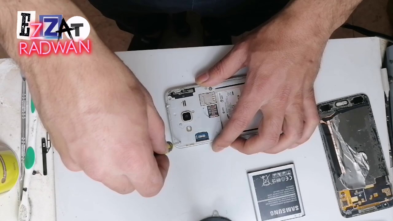 تغير شاشة وسوكت شحن  j3 Samsung  j3 charging base change