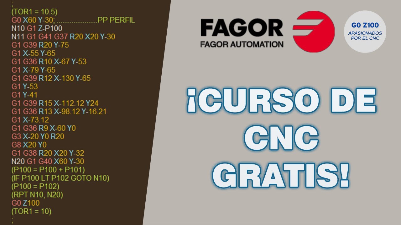 Curso de CNC Desde Cero #1 👨&zwj;🔧 | Aprende C&oacute;digo G - G1, G90 y G91