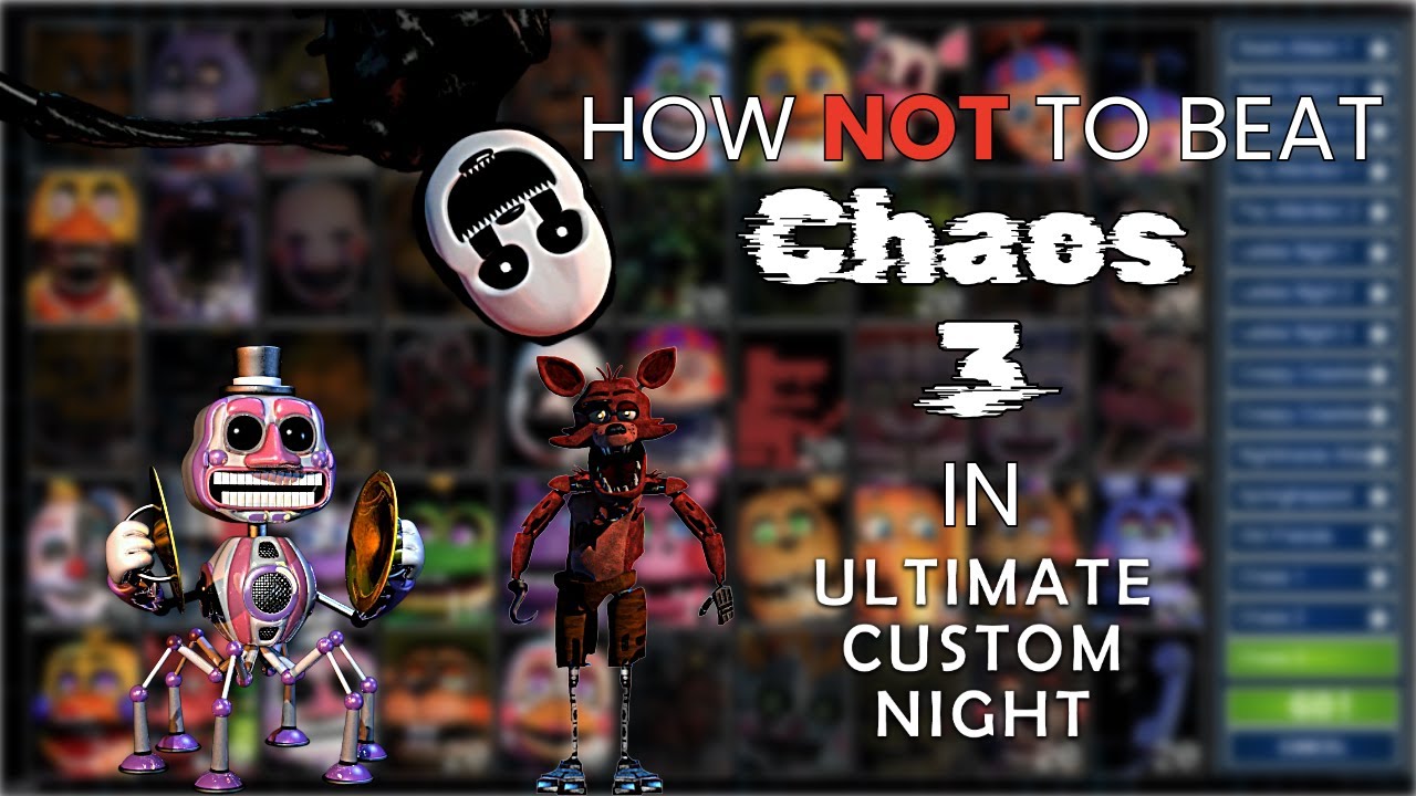 How NOT to beat Chaos 3 in UCN
