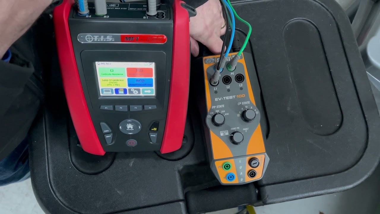 TIS EV-TEST100 Manual Operation.