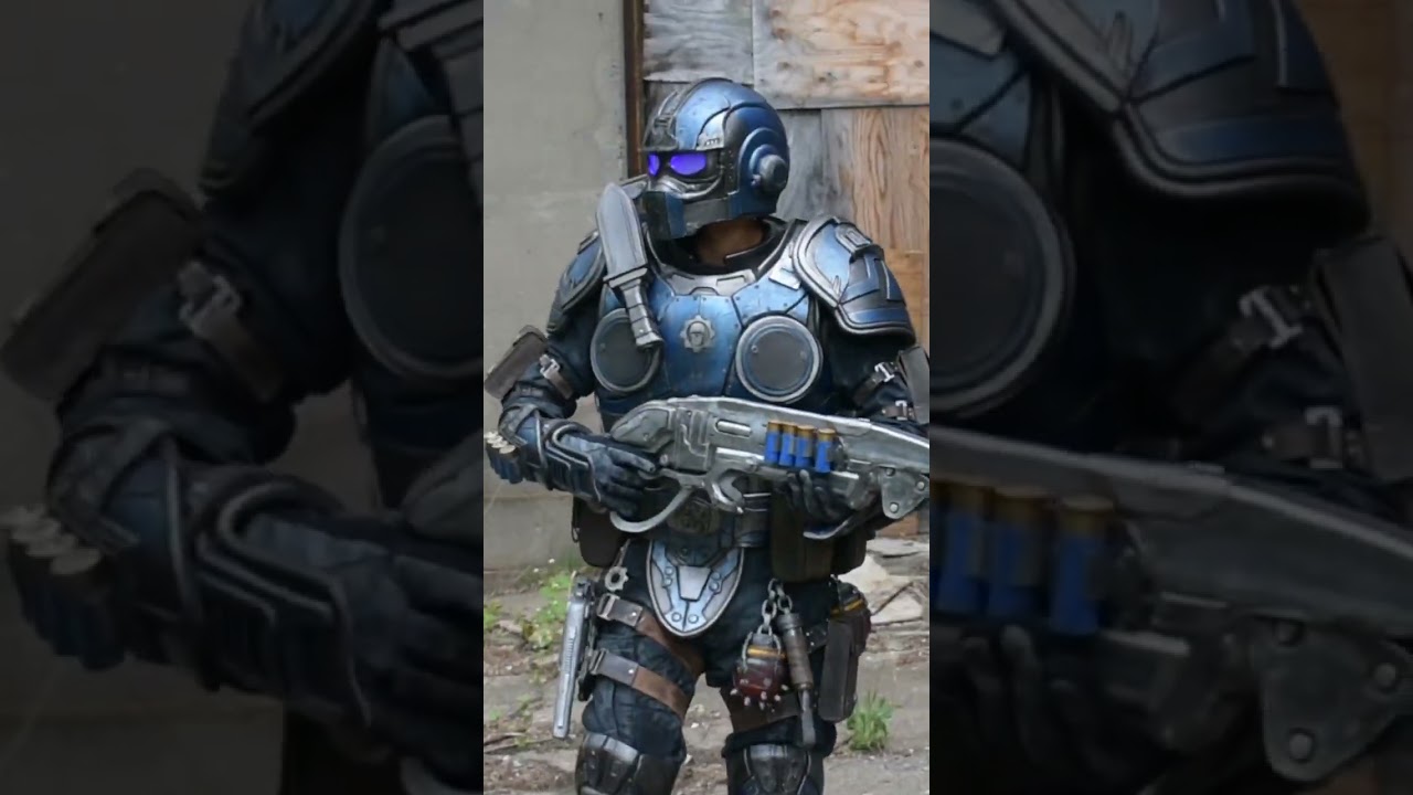 Gears of War in Real Life #gearsofwar #costume #netflix