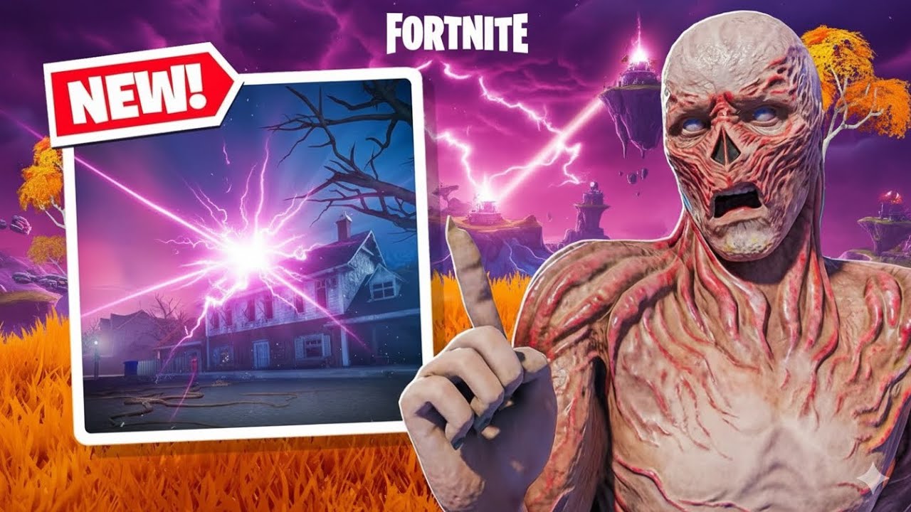 Fortnite x Stranger Things: игровой процесс и полная демонстрация скина Дастина