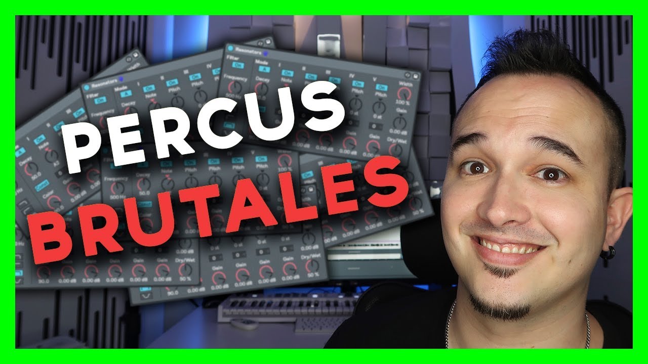 Percusiones BRUTALES en Ableton Live | Como hacer percusiones a tono