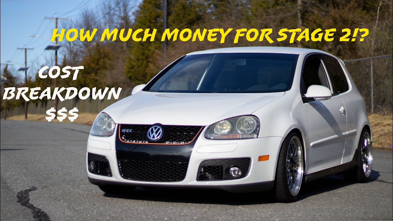 Сколько стоит Stage 2 MKV GTI? | ПОЛНАЯ СТОИМОСТЬ