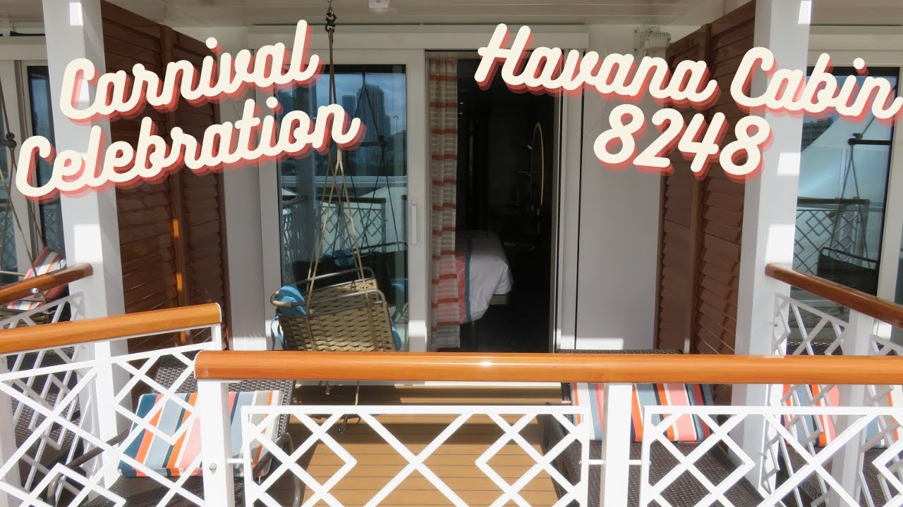 Carnival Celebration Havana Cabana Balcony Cabin 8248