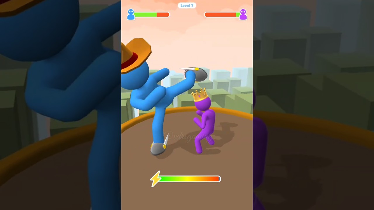 Giant Rush Gameplay &ndash; Grow Bigger & Smash Everything! 💪🔥 #shorts #vdrsgaming