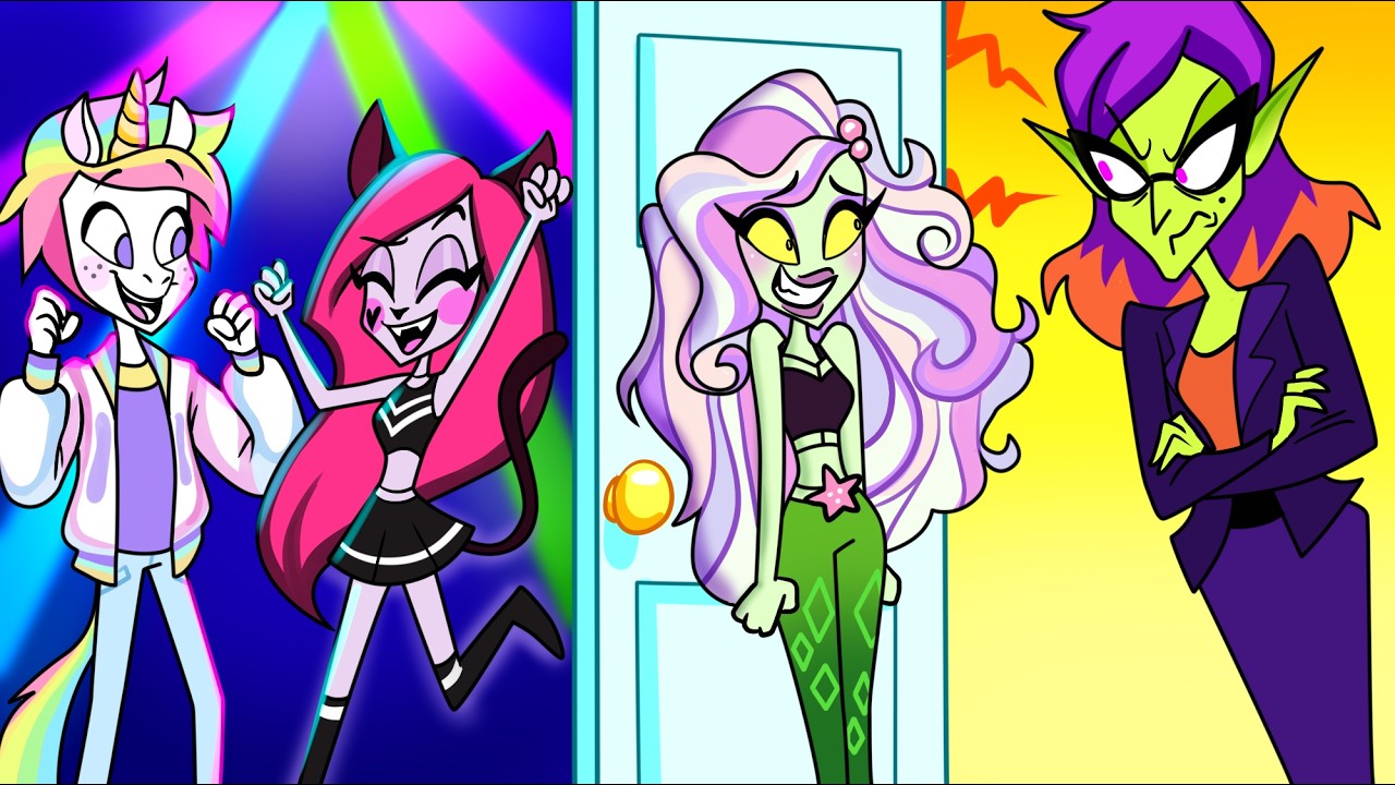 BABY Pinky vs ADULT Rosy || Awkward Situations by Teen-Z House